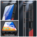 lthmy for Samsung Galaxy A14 5G Phone Case Heavy Duty Hybrid 2 in 1 Hard PC Soft TPU Shockproof Case.