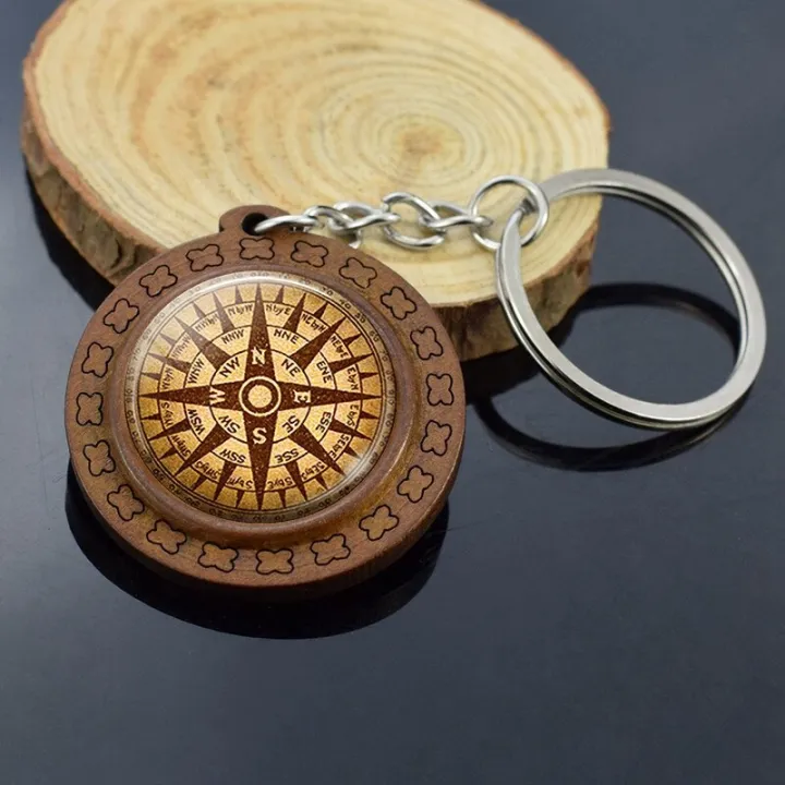 Vintage%20Jewelry%20Nautical%20Compass%20Wooden%20Keychain%20Glass%20Cabochon%20Mariner's%20Compass%20Photo%20Keyring%20for%20Sailing%20Boating%20Key%20Chain%20-%20Image%205