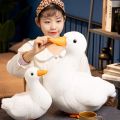 25cm Kawaii Lifelike Call Duck Plush Toy Realistic Cute White Ducks Stuffed Animal Toys Gifts for Kids Pets Simulated Duck Gifts.