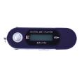 Portable USB MP3 Music Player Digital LCD Screen FM Radio Black Blue Player.