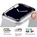 I7 Pro Max Smart Watch Series 7 Sports Fitness Customized Dial Men and Women Bluetooth Call Gift for IOS and Android.