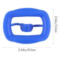 Blue New 1Pc Dental Retractor Soft Silicon Intraoral Lip Cheek Retractor Mouth Opener Cheek Expand Dental Orthodontic. 