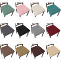 1/2/4/6 Pcs Jacquard Chair Cover For Dining Room Chair Seat Cover Spandex Cushion Stool Removable Chair Covers For Wedding Home. 