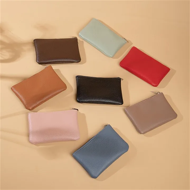 Litchi%20Pattern%20Coin%20Purse%20Women%20PU%20Leather%20Zipper%20Wallet%20Card%20Holder%20Storage%20Bag%20GJCUTE%20-%20Image%202