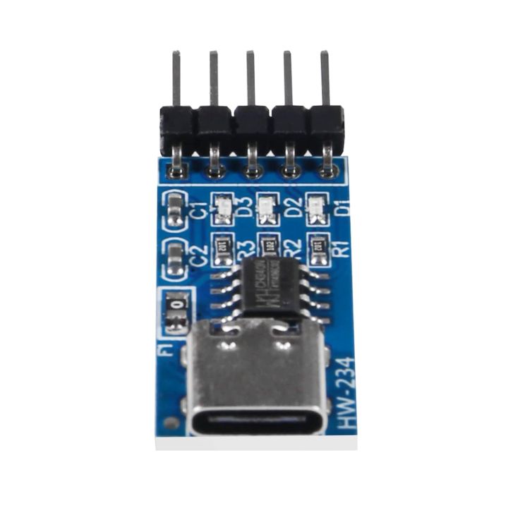 HW-234%20CH340N%20TYPE-C%20Interface%20USB%20To%20TTL%20Serial%20Port%20Module%20CH340N%20DC%205V%203.3V%205%20Pin%20Leads%20Header%20Type%20C%20USB%20To%20TTL%20CH340N%20Module%20Adapters%20-%20Image%209