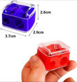 2 piece set Cosmetic Accessories sharpener and pencil sharpener. 