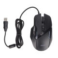 Gaming Mouse RGB 6 Adjustable DPI Easy Control Plug and Play 7 Programmable Buttons Wired Mouse for Gaming Study Working. 