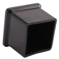 20pcs Square Chair Table Leg Foot Rubber Covers Protectors 25mm x 25mm. 