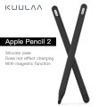 KUULAA For Apple Pencil 1 2 Case iPad Pro 2019 Pencil Case Tablet Touch Stylus Pen Protective Cover Pouch Portable Soft Silicon.