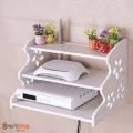 WiFi Router storage Stand Set Top Box Stand Wall Floating Shelves Wall Mount Model RO01. 
