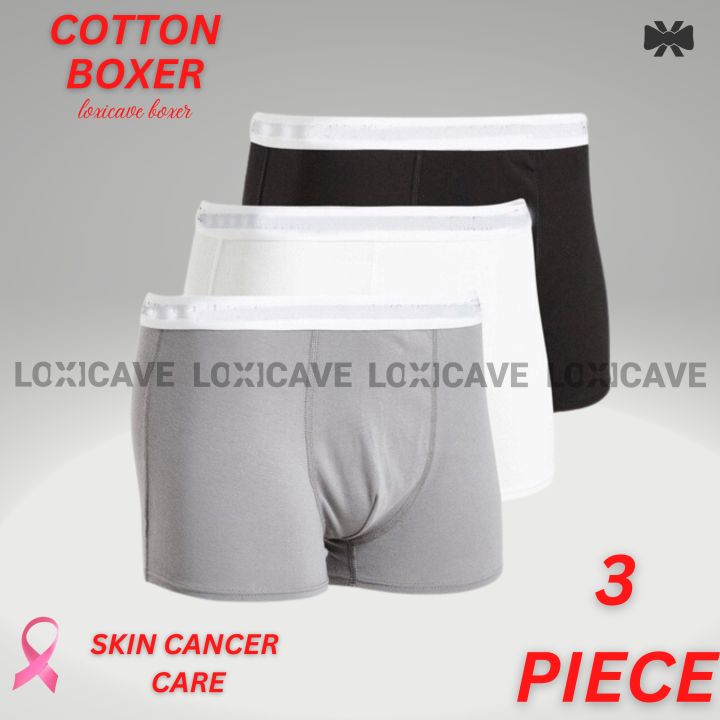 3 Pieces 3 Color Imported Men'S Boxer Briefs Underwear For Boys Youth Shorts Leg Comfort Soft Sports Shorts Boxer Under Wear For Men