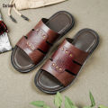 Heritage Stride Leather Sandal CRM 117. 