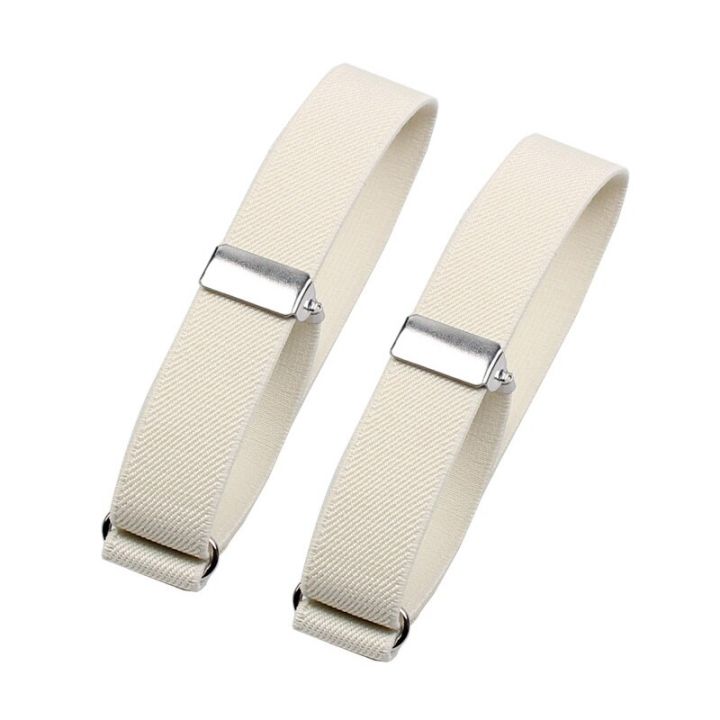 Mens%20Shirt%20Adjustable%20Armband%20Sleeve%20Garter%20Bartender%20Cuff%20Holder%20Elastic%20Metal%20Arm%20Band%20Hold%20Up%20-%20Image%202