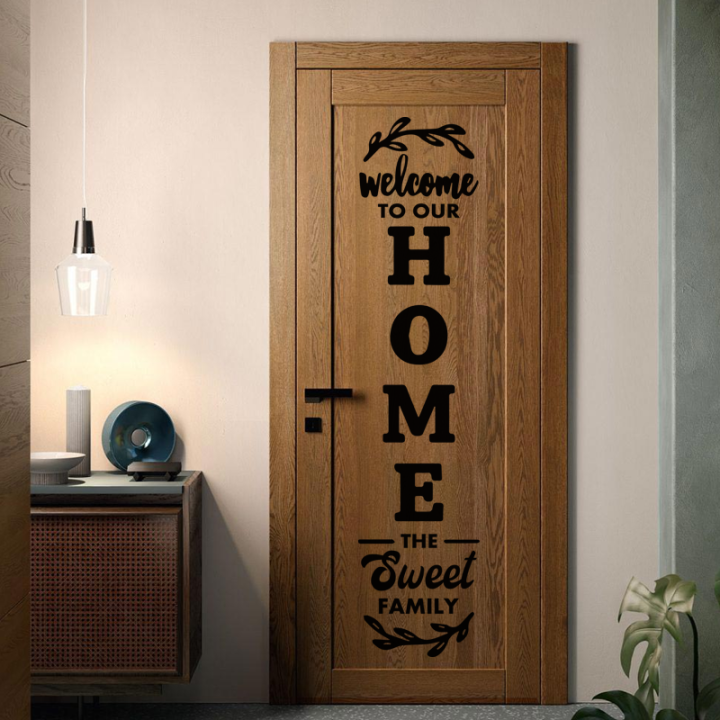 Welcome%20Home%20Wall%20Stickers%20Simple%20Door%20Sticker%20Bedroom%20Room%20Decoration%20Wall%20Decal%20-%20Image%202