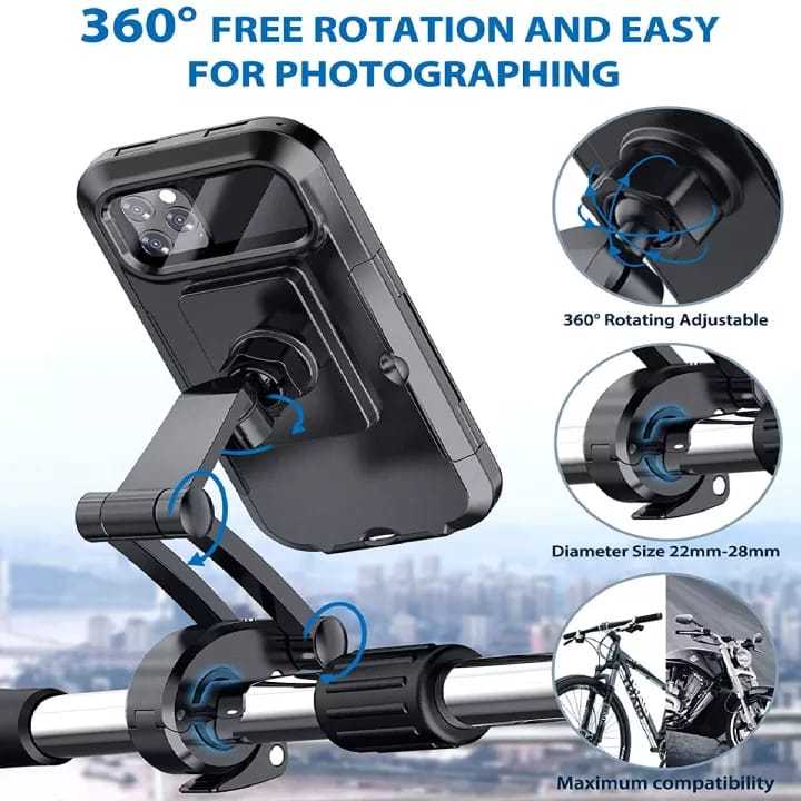 Waterproof%20Universal%20Bike%20&%20Bicycle%20Phone%20Holder%20Case%20360%20Degree%20Rotation%20Adjustable%20Handlebar%20Clip%20Stand%20-%20Image%207