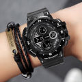 Trendy Men's Couple Schoolgirl Watches Sports Fashion Waterproof Alarm Clock LED Electronic Watches Foreign Trade Wholesale. 
