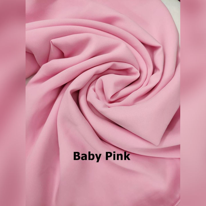 Hijab Diamond Georgette Premium Quality, 90 x 30 inch