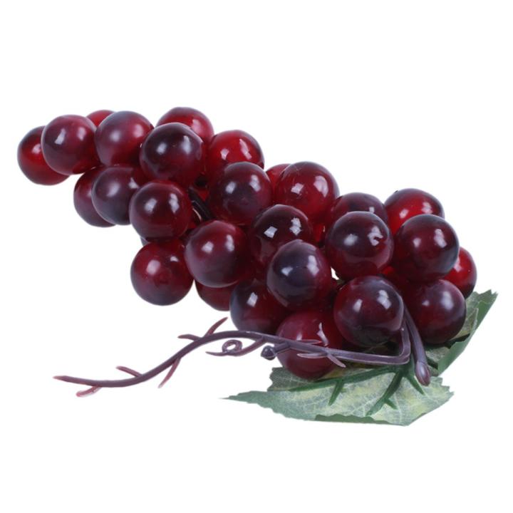 Artificial Decorative Cluster Plastic Grapes