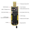 SOP8 SOIC8 Test Clip for EEPROM 25CXX / 24CXX with CH341A 24 25 Series EEPROM Flash Bios USB Programmer. 