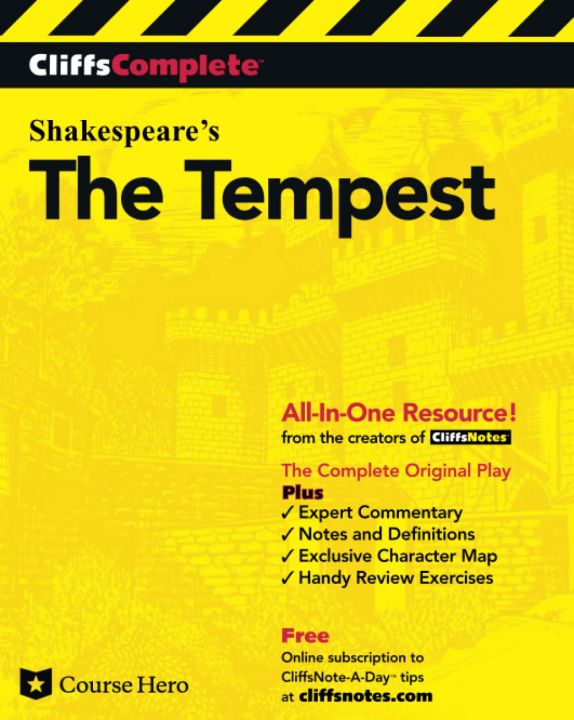 Cliffs Complete The Tempest By William Shakespeare | Daraz.com.bd