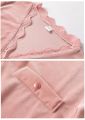Velvet Pajamas Women Autumn Winter Sleepwear Long Sleeve Casual Nightwear Pyjamas Suit Loose Home Clothes Lace Trim Sleep Set.