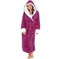 Winter House Robe For Women Plush Lengthened Shawl Bathrobe Home Clothes Long Sleeved Robe Coat Women Robe Winter Sleepwears #fs. 