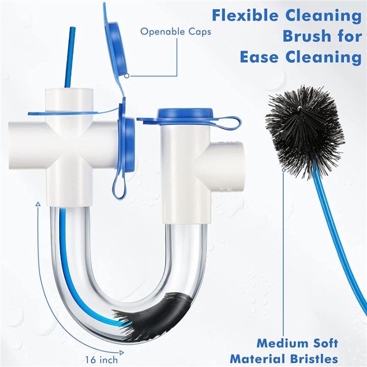 Standard%20Condensate%20Trap%20PVC%20U%20Trap%203/4%20Inch%20for%20HVAC%20Systems,%20Air%20Conditioner,%20Effectively%20Drains%20Condensate%20-%20Image%202