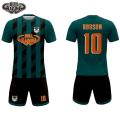 custom kids football jersey sublimation printing childs football uniform soccer jersey kits. 