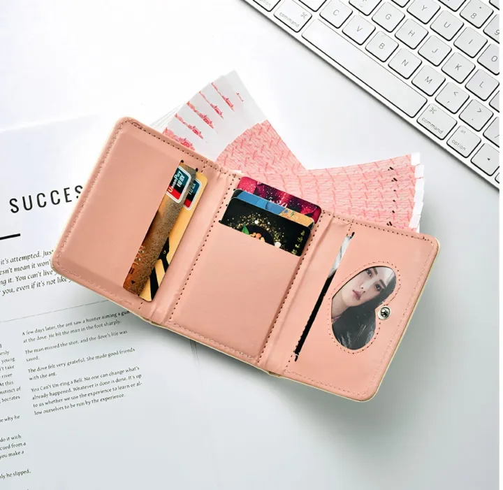 New%20Small%20Wallet%20Female%20Short%20Korean%20Version%20Of%20The%20Student%20Cute%20Mini%20Fashion%20Wallet%20Coollan%20Bag%20Wallet%20Imported%20From%20China%20-%20Image%203