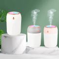 330ml Portable Mini Air Humidifier USB Rechargeable Ultrasonic Humidifier Cool Mist Maker Oil Aroma Diffuser With Colorful Lamp. 