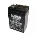 Sunca Rb-645C 6V Rechargeable Battery - Black. 