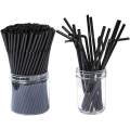 100Pcs Disposable Colorful Plastic Straws Summer Drink Straight Bend Straws Bar Household Drink Tools. 