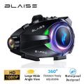 BLAISE S1 PRO Bluetooth Motorcycle Intercom Helmet Headset Wifi APP Speaker Headphone Motorbike Interphone Motor Dash Cam Dvr.