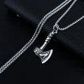 Simple Stainless Steel Cuban Link Chain Necklace for Men - Bold Statement Jewelry for Casual and Formal Wear.