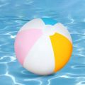 Fun Party Toy Big Inflatable Beach Ball 30cm 40cm Rainbow Beach Ball Six Colours Colourful Inflatable Pool Ball Kids. 
