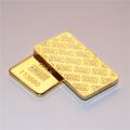 1 OZ 24K Gold Plated Bullion Bar Credit Suisse Gold Bullion One Ounce Replica Souvenir Coins With Different Serials Number. 