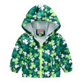 2021 Kids Clothes Boys Jackets Children Hooded Zipper Windbreaker Baby Print Coat Infant Waterproof Hoodies for Girls JYF.