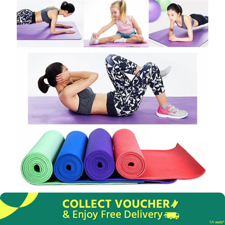 6mm Double-sided Non-Slip Yoga Mat Youpin Floor Exercise