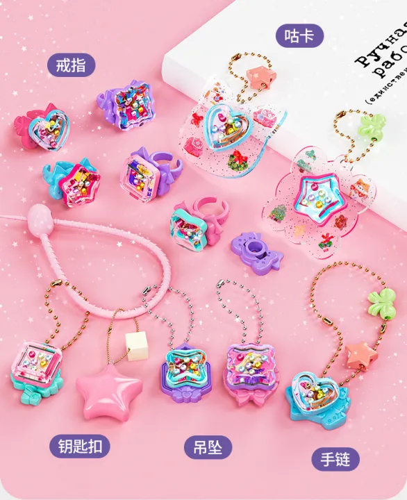 Jewelry%20Making%20Kit%20for%20Kids%20DIY%20Handmade%20ring%20Bracelet%20Magic%20Book%20child%20Crafts%20toy%20Production%20Material%20Girl's%20Birthday%20Xmas%20Gift%20SnowWhite%20-%20Image%203