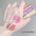 PerfectSunfeel Love Shape Fruit Jelly Lip Balm Moisturizing Clear Mirror Lip Gloss Waterproof Lasting Lip Tint Makeup Cosmetic. 