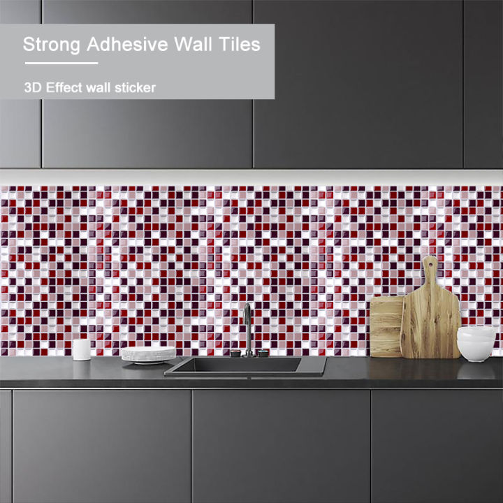 Vividtiles%20Self%20Adhesive%20Mosaic%20Tile%20Wall%20decal%20Sticker%20DIY%20Kitchen%20Bathroom%20Home%20Decor%20Vinyl%20-%20Image%205