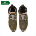 WOODLAND Olive green high ankle boot for men.