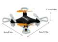 Aerobat Four-Axis HC-702 Mini Aircraft Pocket Drone.