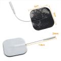 Self Adhesive Gel Electrode Pad Non-woven EMS Electrode Pads 2.0mm Plug Electrodes Physiotherapy Slimming Massager Patch. 