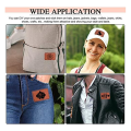 90Pcs Laser Engraving Blanks, Blank Leather Patch for Hat, Wear-Resistant, Not Easy To Fade.