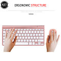 2.4G Wireless Keyboard and Mouse Protable Mini Keyboard Mouse Combo Set For Notebook Laptop Mac Desktop PC Computer Smart TV PS4. 
