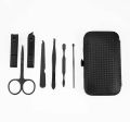 7Pcs Stainless Steel Nail Clippers Set,Black colour,Manicure Set Pedicure Nail Clippers 7 Pieces Stainless Steel Professional,002. 