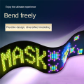 LED Pixel Panel,USB 5V Flexible LED Module RGB Scrolling Text Animation Display,Bluetooth APP Durable Easy Install. 