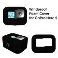 Anti Wind Cover for GoPro Hero 9 Black Noise Reduction Accessories Windslayer Housing Frame Case Wind Shield for GoPro9 Black. 