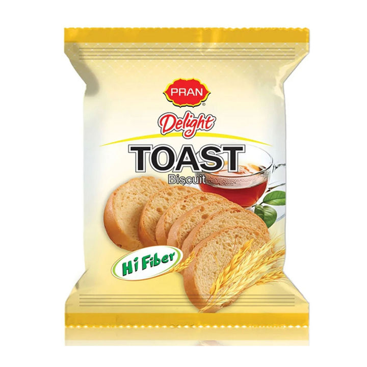 Pran Delight Toast Biscuit - 250gm